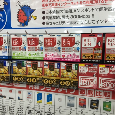 SIM Cards in Japan